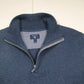 Mens GANT Cotton 1/4 Quarter Zip Jumper Sweatshirt S