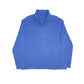 Mens POLO RALPH LAUREN Cotton 1/4 Quarter Zip Jumper Sweatshirt L