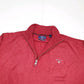 Mens GANT  1/4 Quarter Zip Jumper Sweatshirt L