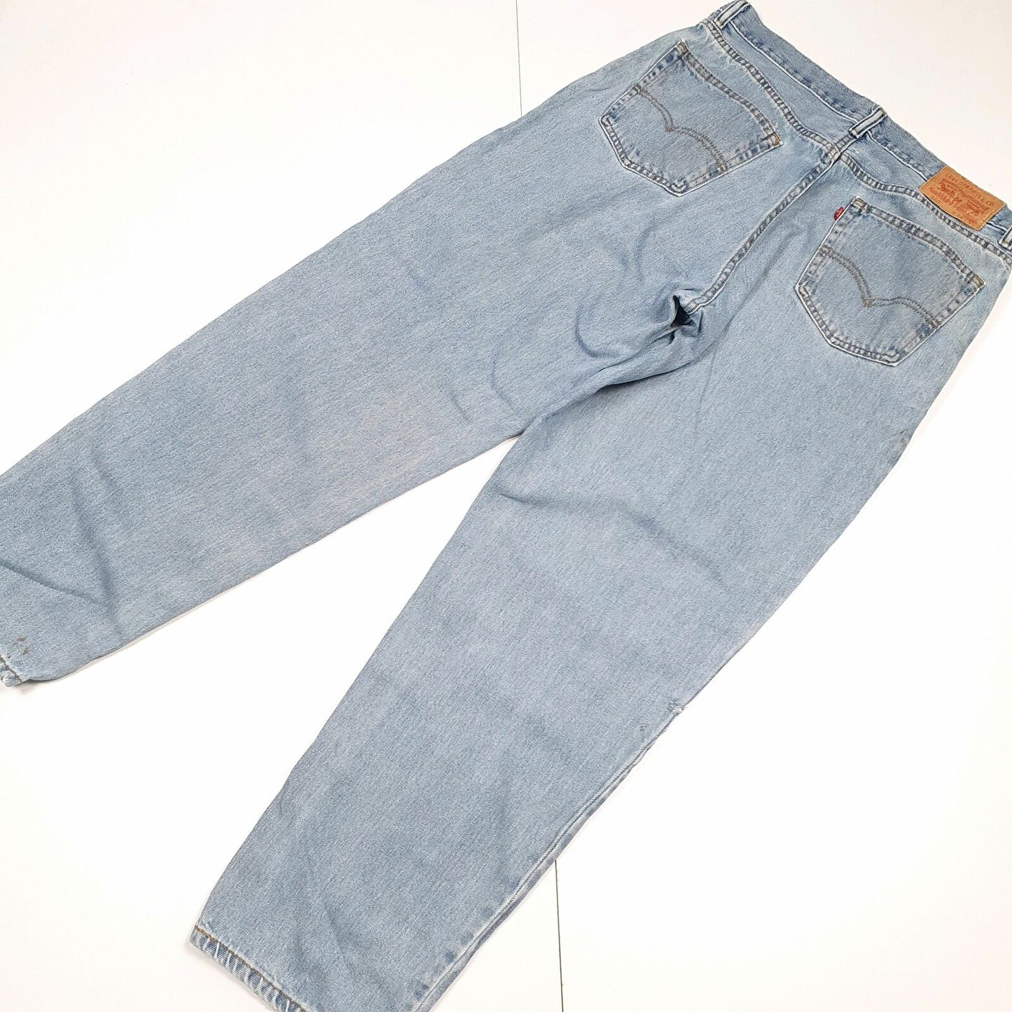 Mens LEVI'S Blue Denim 560 Comfort Fit Jeans Trousers W34 L32