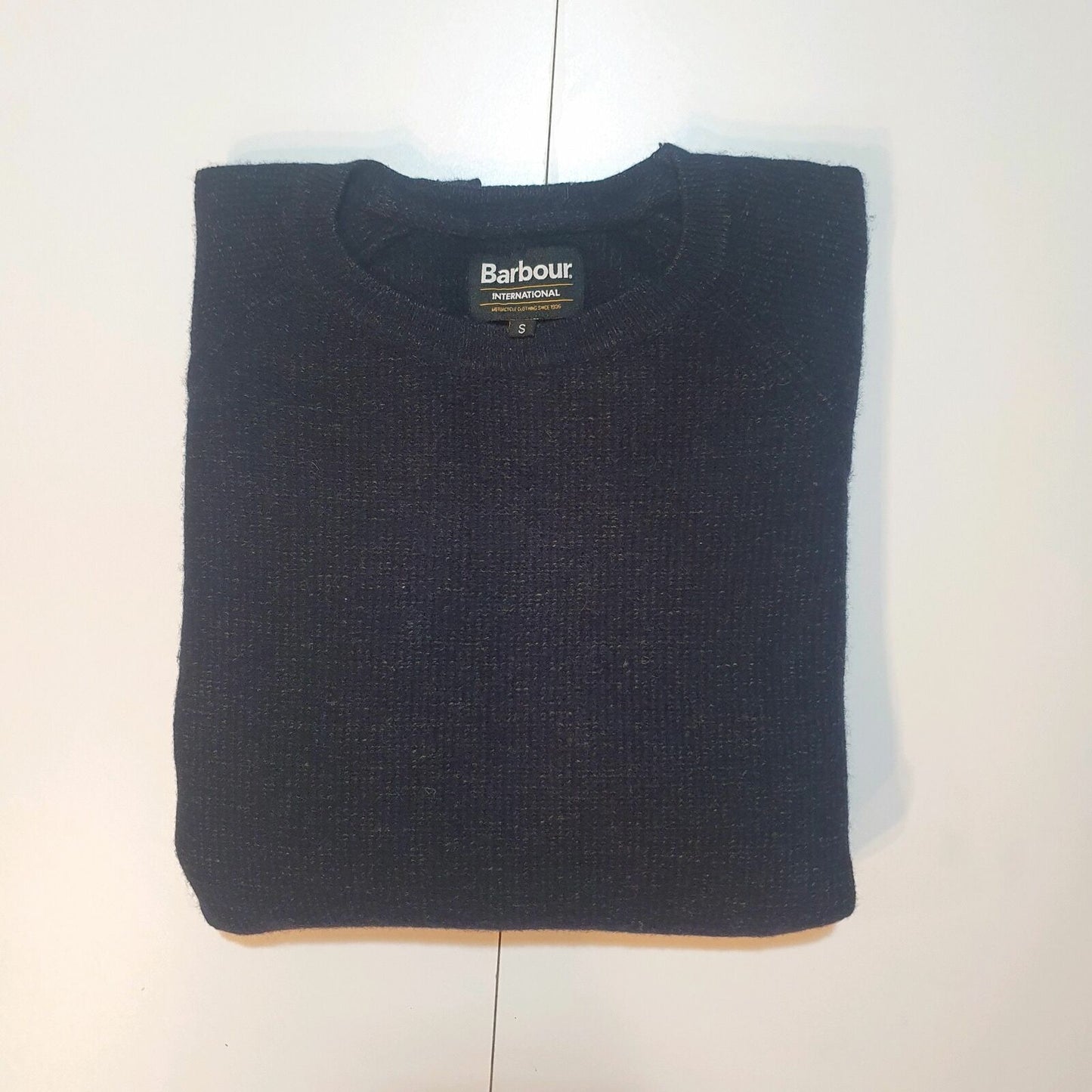 Mens BARBOUR Cotton Crewneck Jumper Sweatshirt S