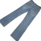 Womens LEVI'S 627 Straight Fit Blue Denim Jeans Trousers UK12