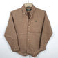 Mens POLO RALPH LAUREN Check Brown  Long Sleeve Formal Casual Shirt XS