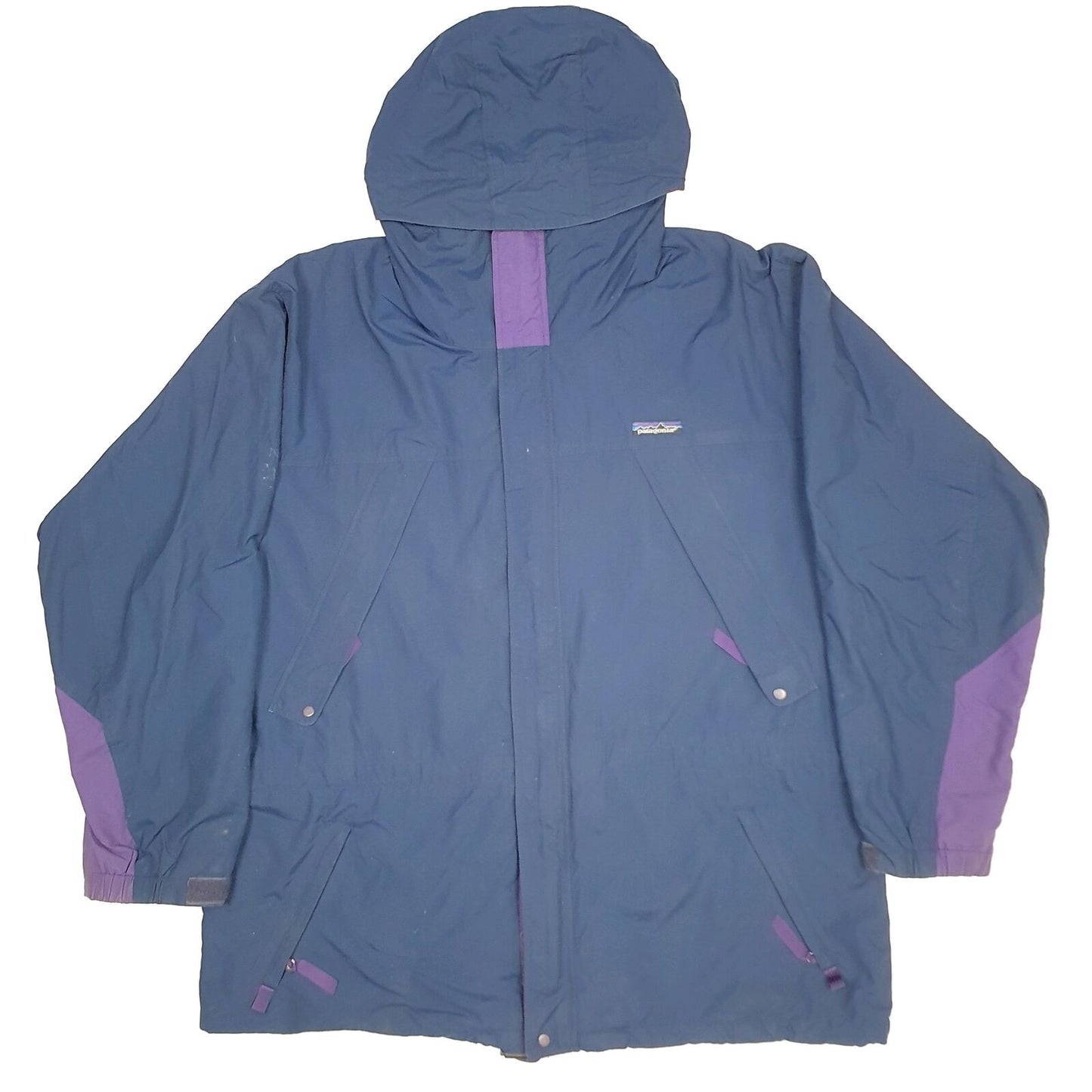 Mens PATAGONIA Waterproof Jacket Weatherproof Rain Coat XL