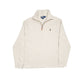 Cream Polo Ralph Lauren Quarter Zip Jumper