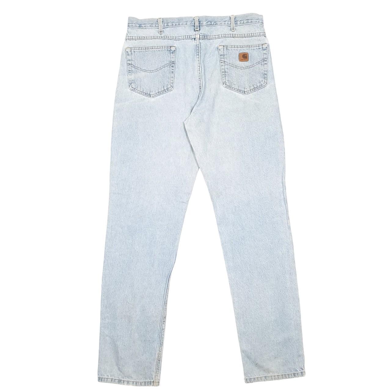 Mens Blue Carhartt Tapered Casual JeansW38 L36