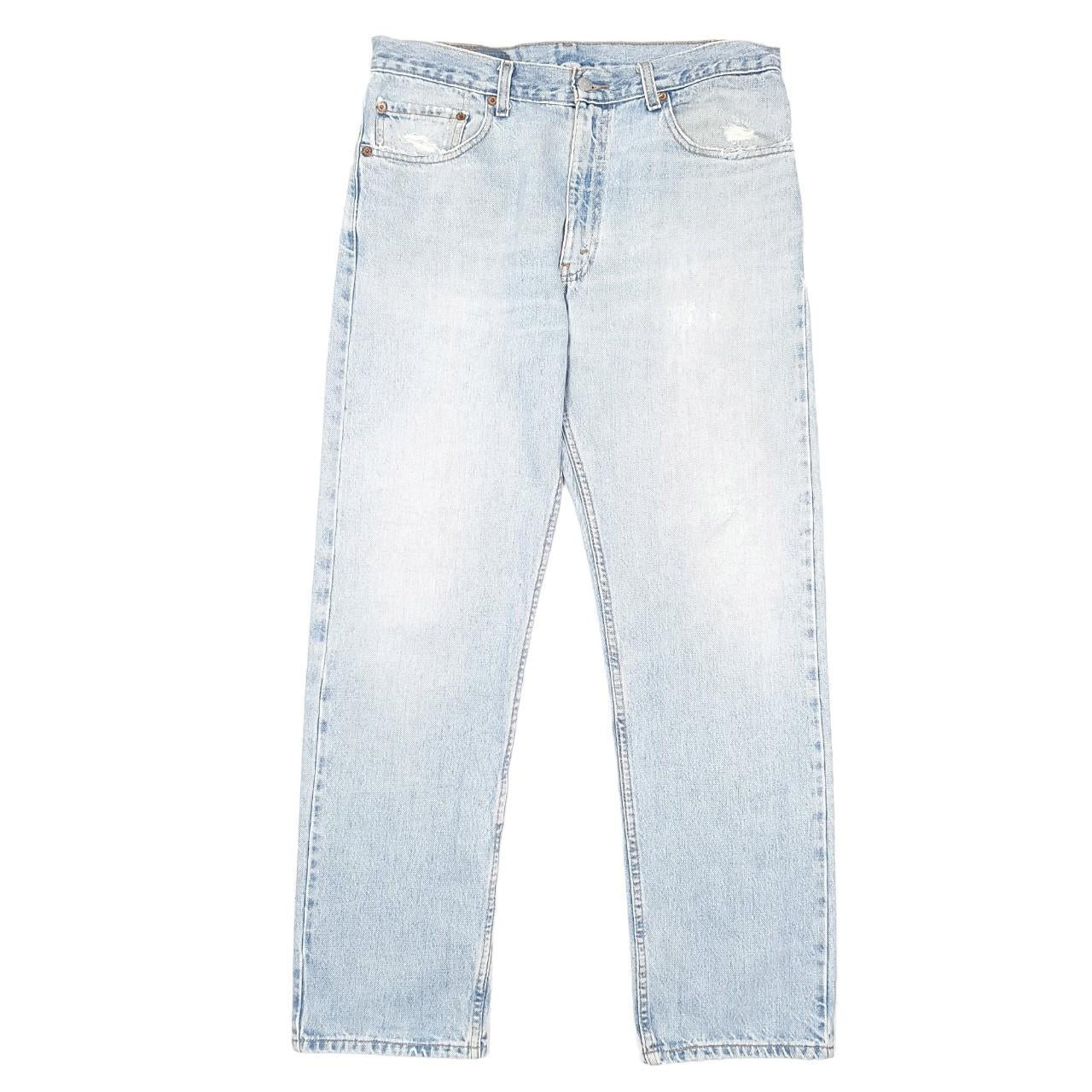 Mens Blue Levis Vintage 90s 505 JeansW34 L30