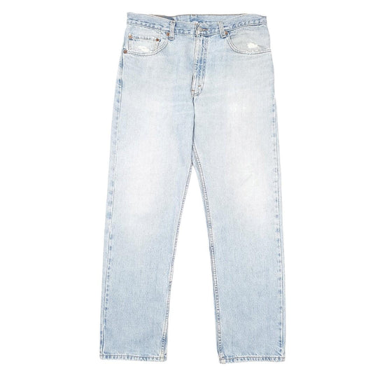 Mens Blue Levis Vintage 90s 505 JeansW34 L30
