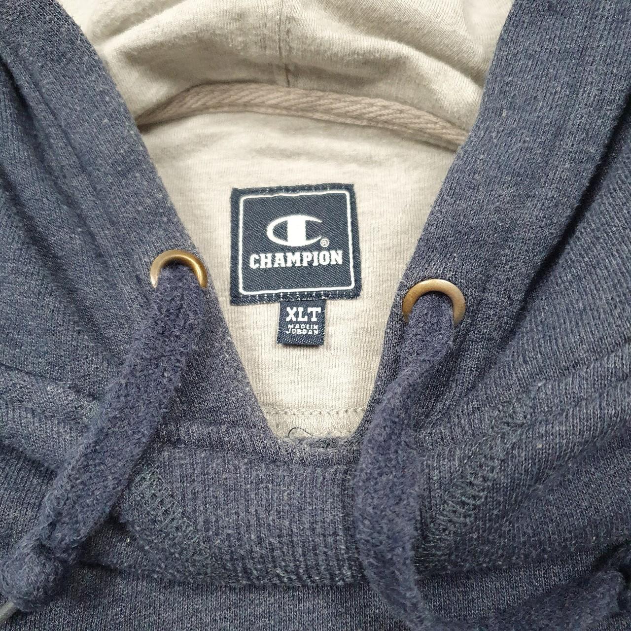 Mens Navy Champion  Hoodie Jumper