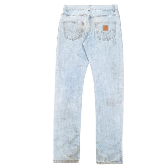 Mens Blue Carhartt Tapered Carpenter JeansW32 L34