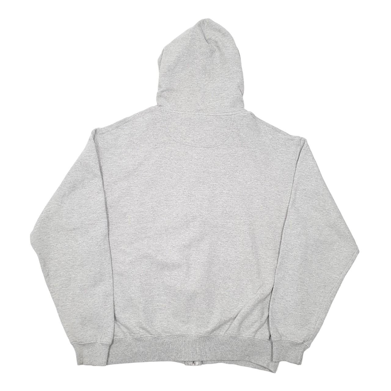 Mens Grey Champion Hoodie Full Zip Jumper