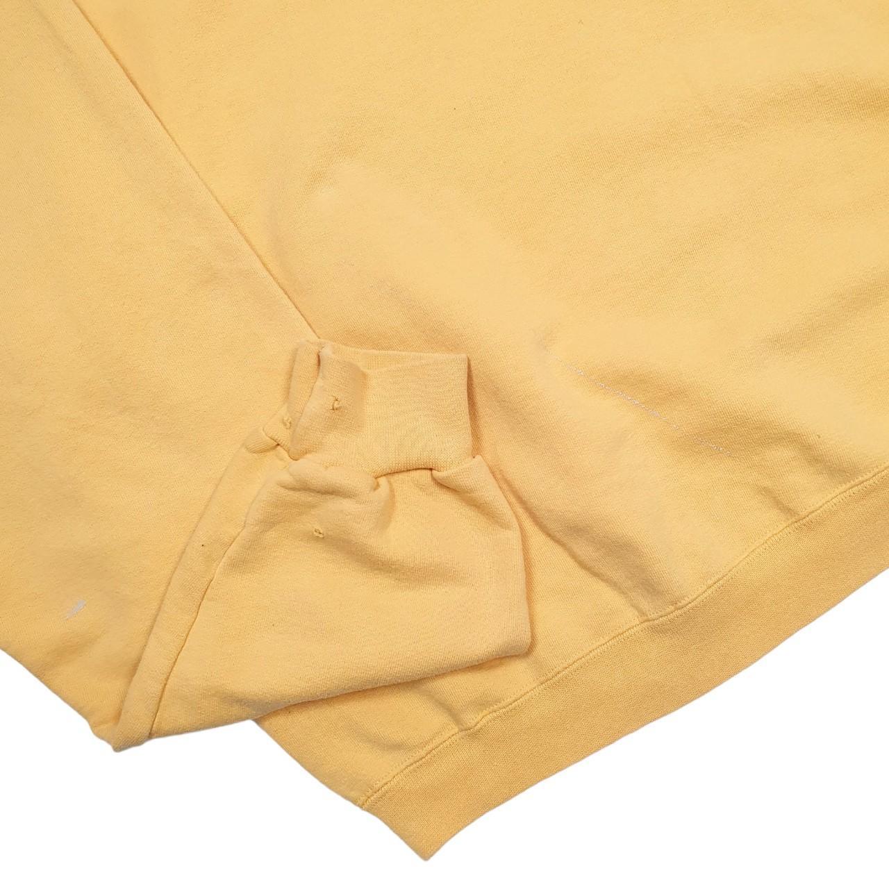 Mens Yellow Champion  Crewneck Jumper
