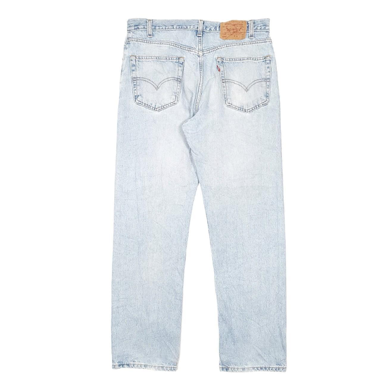 Mens Blue Levis Vintage 90s 505 JeansW34 L30