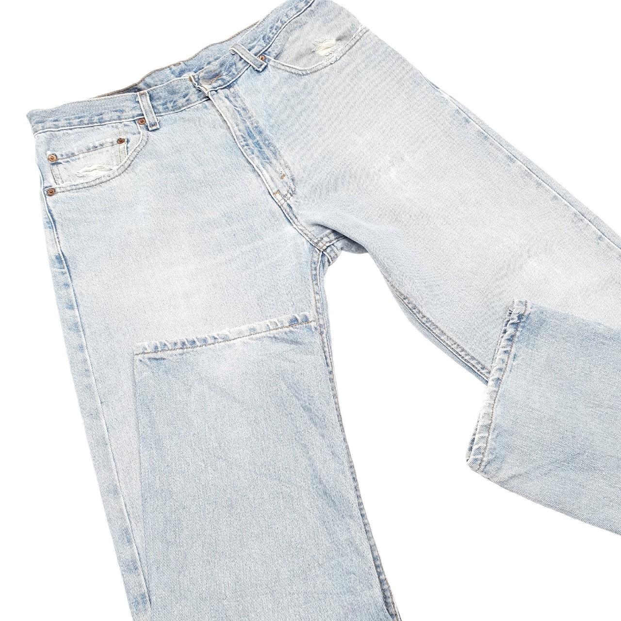 Mens Blue Levis Vintage 90s 505 JeansW34 L30