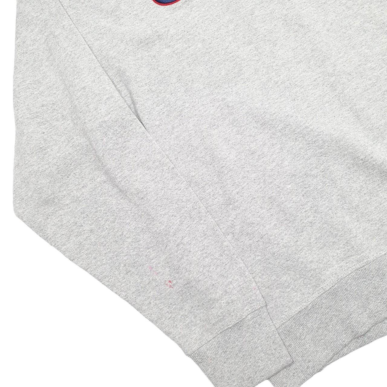 Mens Grey Champion Spellout Crewneck Jumper