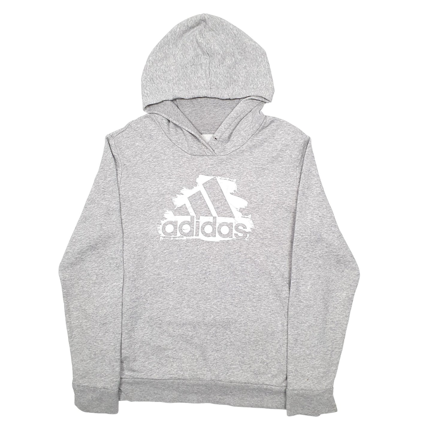 Adidas Active Hoodie Cotton Jumper M - Bundl Clothing-Mens Grey Adidas Active Hoodie Jumper