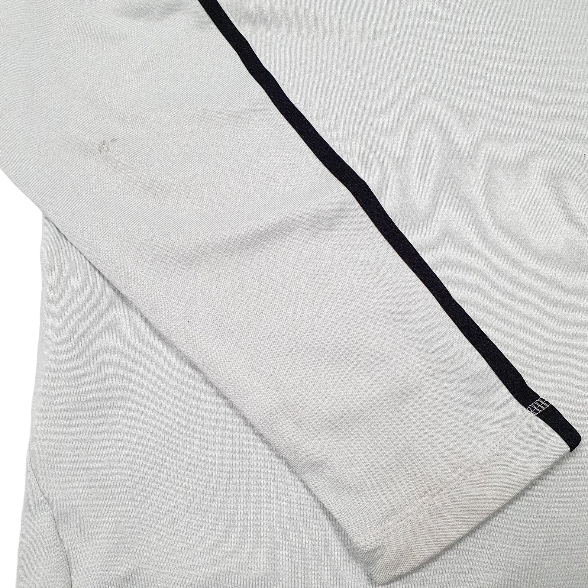 Adidas Active Quarter Zip Polyester Jumper S - Bundl Clothing-Mens White Adidas Active Quarter Zip Jumper