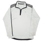 Adidas Active Quarter Zip Polyester Jumper S - Bundl Clothing-Mens White Adidas Active Quarter Zip Jumper
