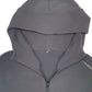 Adidas Active Running Sports Full Zip Cotton & Polyester Jumper M - Bundl Clothing-Womens Black Adidas Active Running Sports Full Zip Jumper