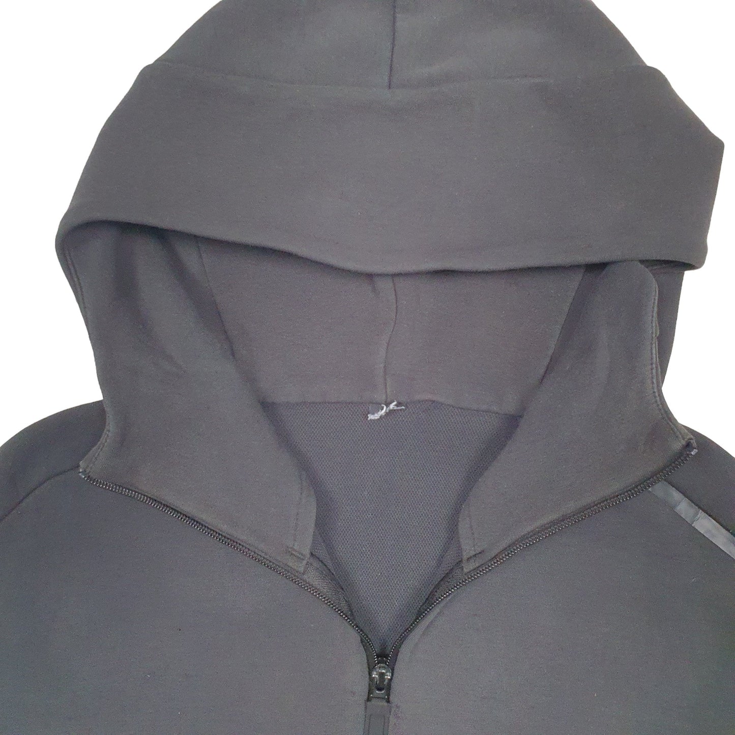 Adidas Active Running Sports Full Zip Cotton & Polyester Jumper M - Bundl Clothing-Womens Black Adidas Active Running Sports Full Zip Jumper