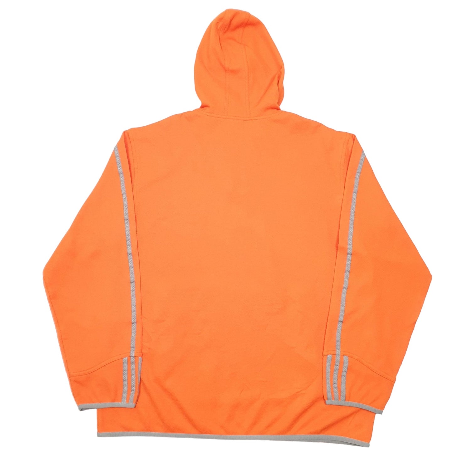 Adidas Active Running Workout Hoodie Polyester Jumper L - Bundl Clothing-Adidas Active Running Workout Hoodie Polyester Jumper L - Bundl Clothing-Mens Orange Adidas Active Running Workout Hoodie Jumper