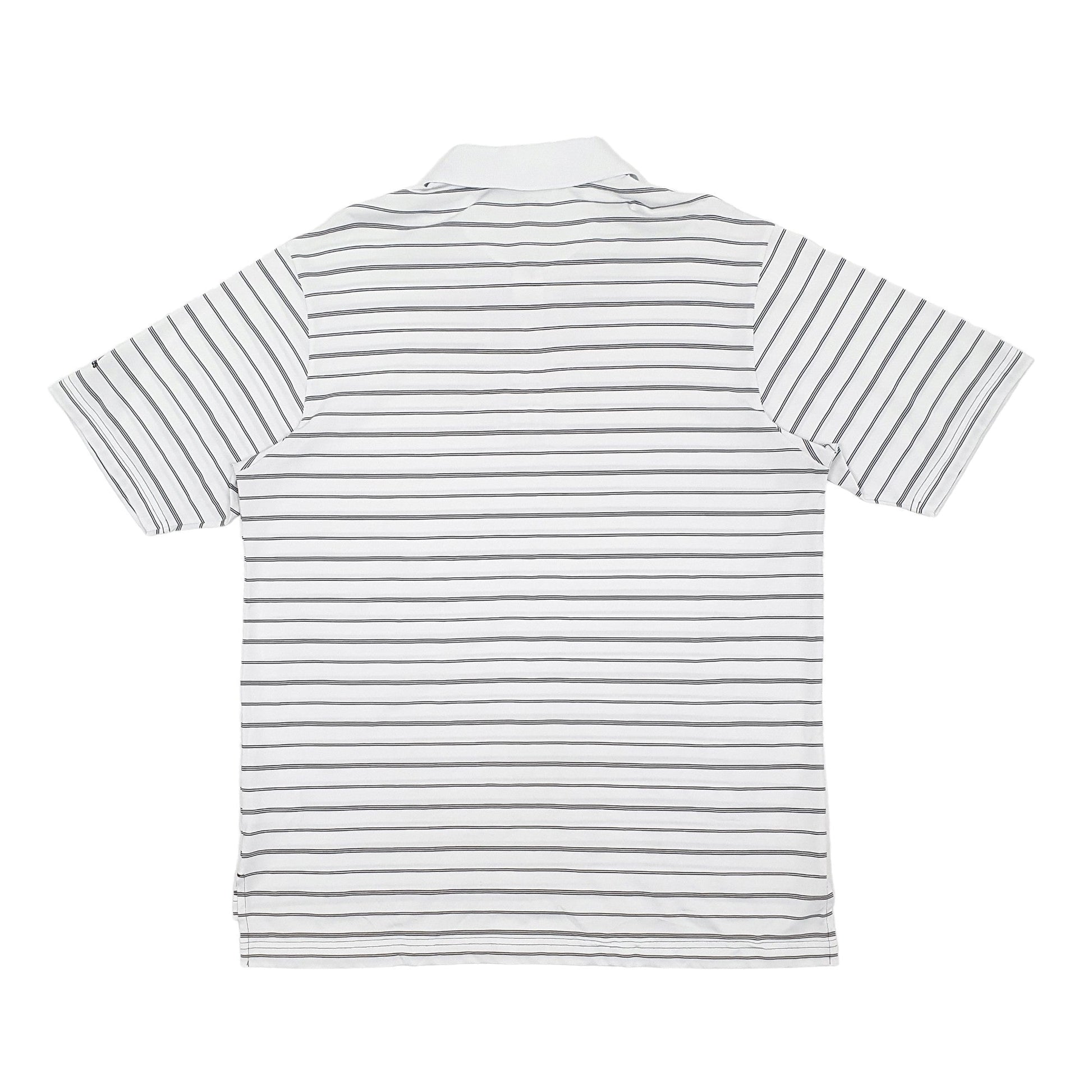 Adidas Active Short Sleeve Polyester Polo Shirt - Bundl Clothing-Adidas Active Short Sleeve Polyester Polo Shirt White