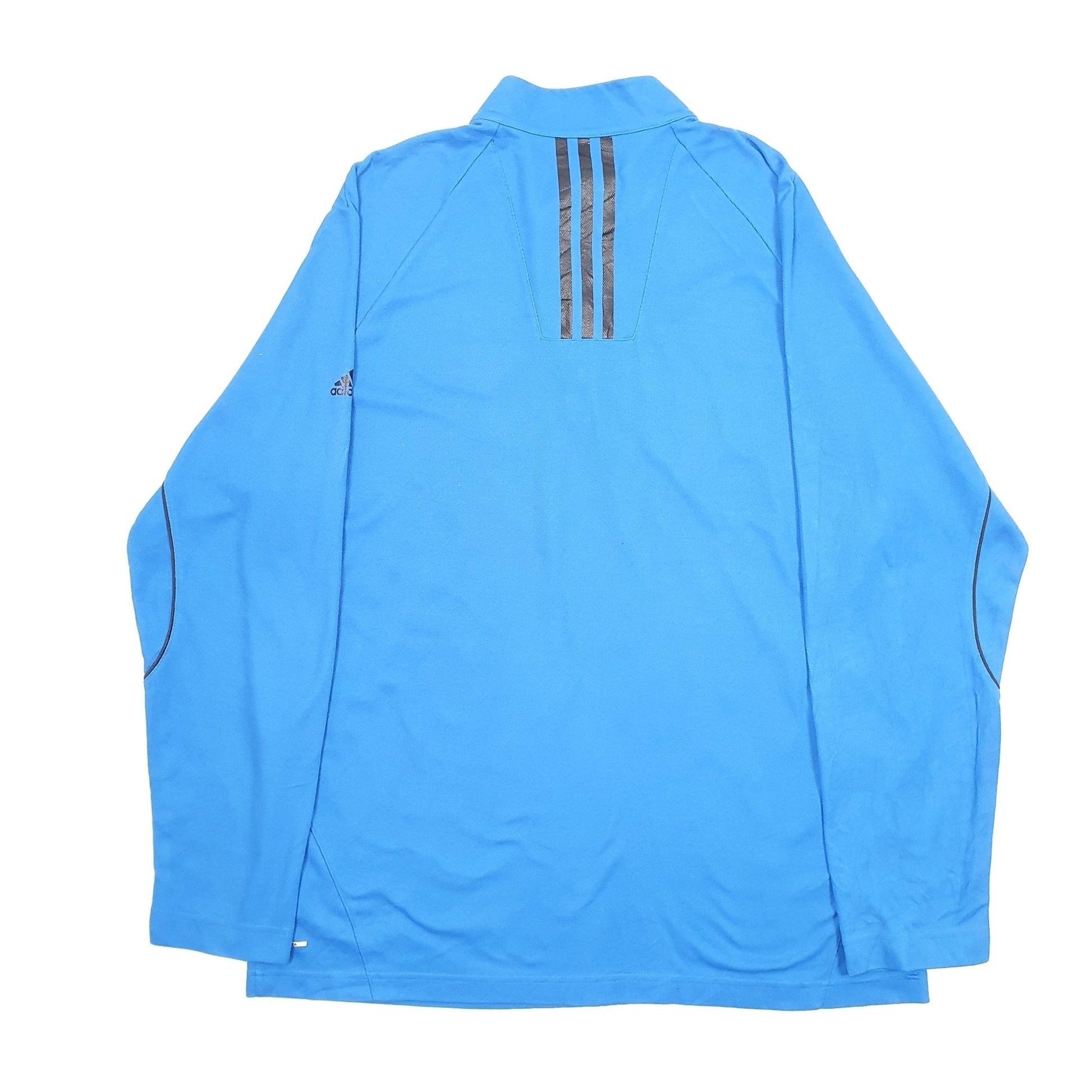 Adidas Active wear Quarter Zip L - Bundl Clothing-Adidas Active wear Quarter Zip L - Bundl Clothing-Adidas Active wear Quarter Zip L Blue