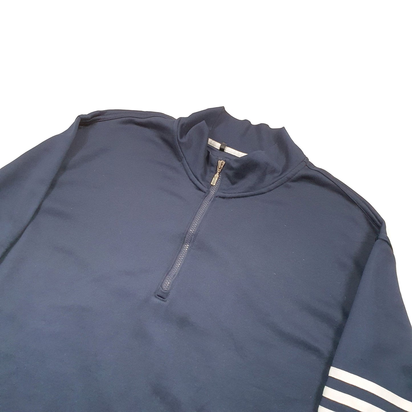 Adidas Active wear Quarter Zip L - Bundl Clothing-Adidas Active wear Quarter Zip L - Bundl Clothing-Adidas Active wear Quarter Zip L Navy