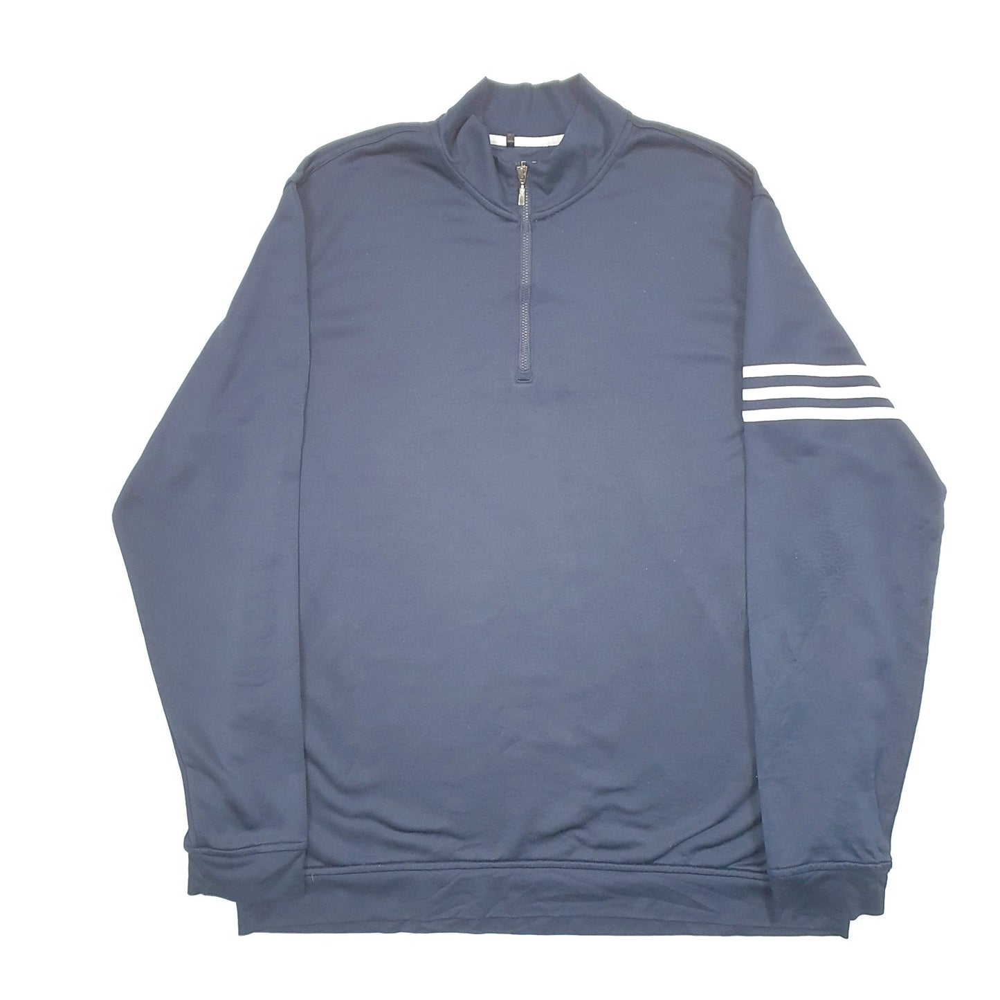 Adidas Active wear Quarter Zip L - Bundl Clothing-Adidas Active wear Quarter Zip L - Bundl Clothing-Adidas Active wear Quarter Zip L Navy