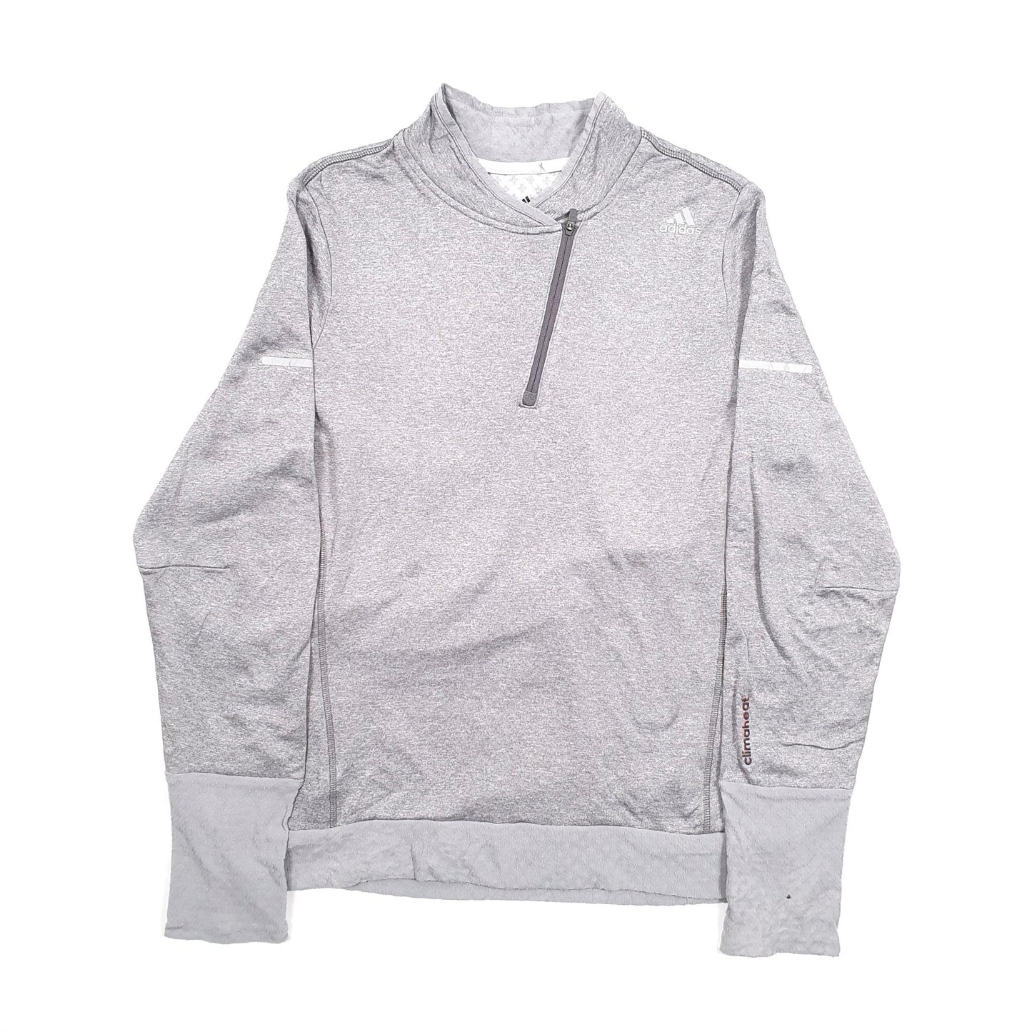 Adidas Active wear Quarter Zip M - Bundl Clothing-Adidas Active wear Quarter Zip M - Bundl Clothing-Adidas Active wear Quarter Zip M Grey