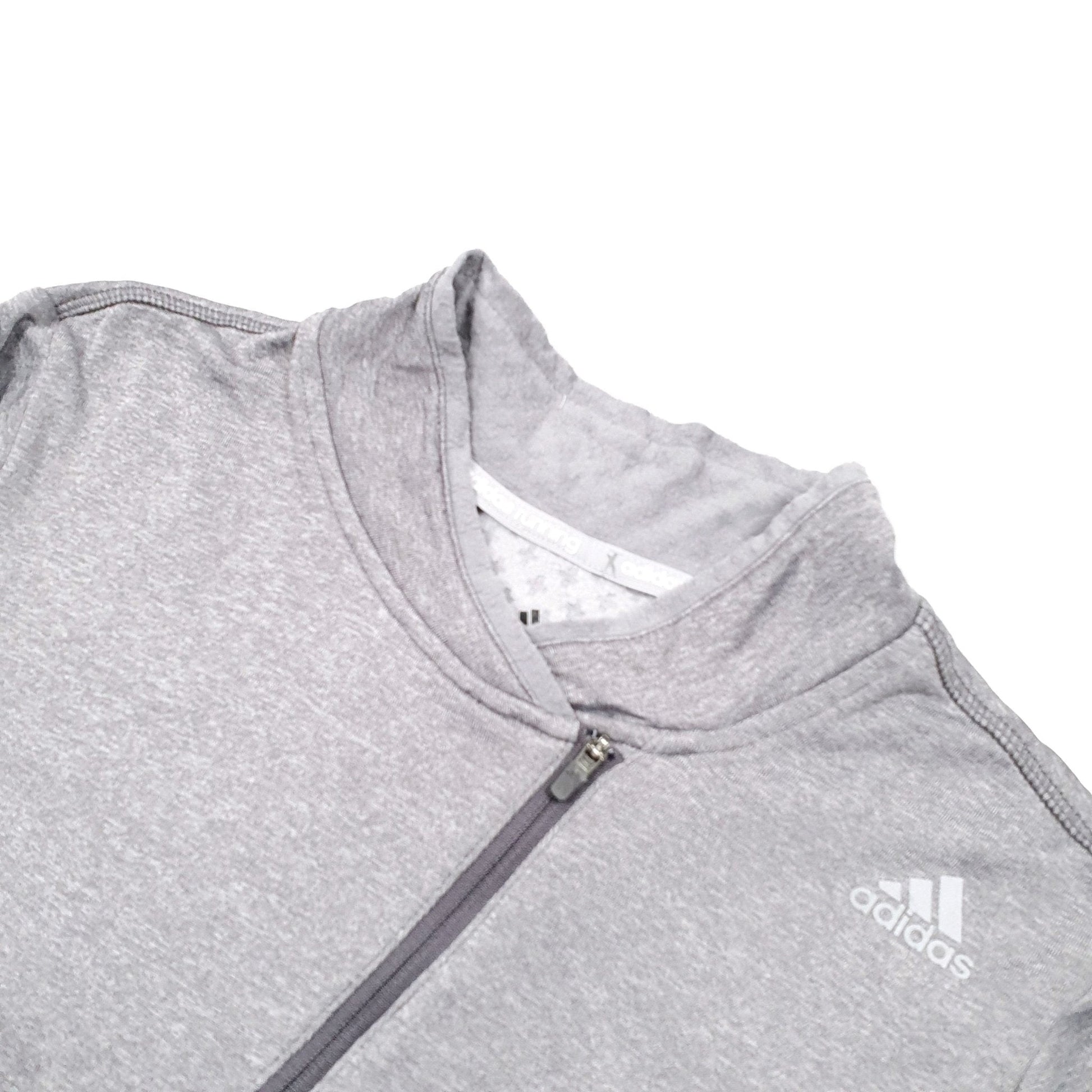 Adidas Active wear Quarter Zip M - Bundl Clothing-Adidas Active wear Quarter Zip M - Bundl Clothing-Adidas Active wear Quarter Zip M Grey