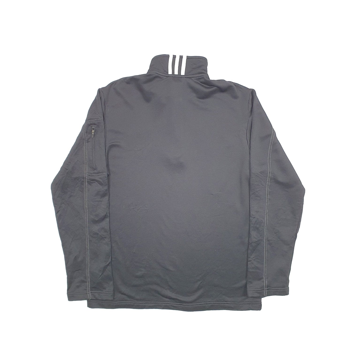 Adidas Active wear Quarter Zip S - Bundl Clothing-Adidas Active wear Quarter Zip S - Bundl Clothing-Adidas Active wear Quarter Zip S Black