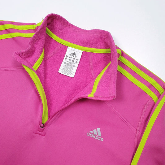 Adidas Activewear Quarter Zip L - Bundl Clothing-Adidas Activewear Quarter Zip L - Bundl Clothing-Adidas Activewear Quarter Zip L Pink