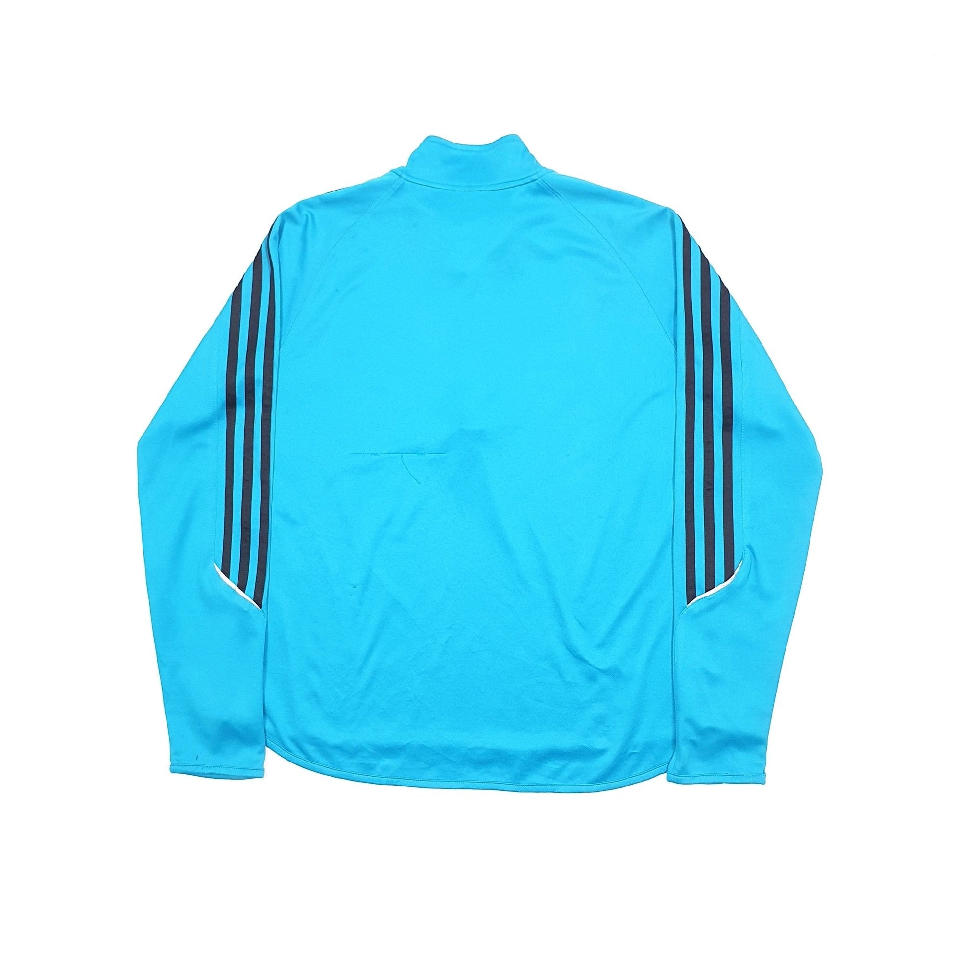 Adidas Activewear Quarter Zip L - Bundl Clothing-Adidas Activewear Quarter Zip L - Bundl Clothing-Adidas Activewear Quarter Zip L Blue