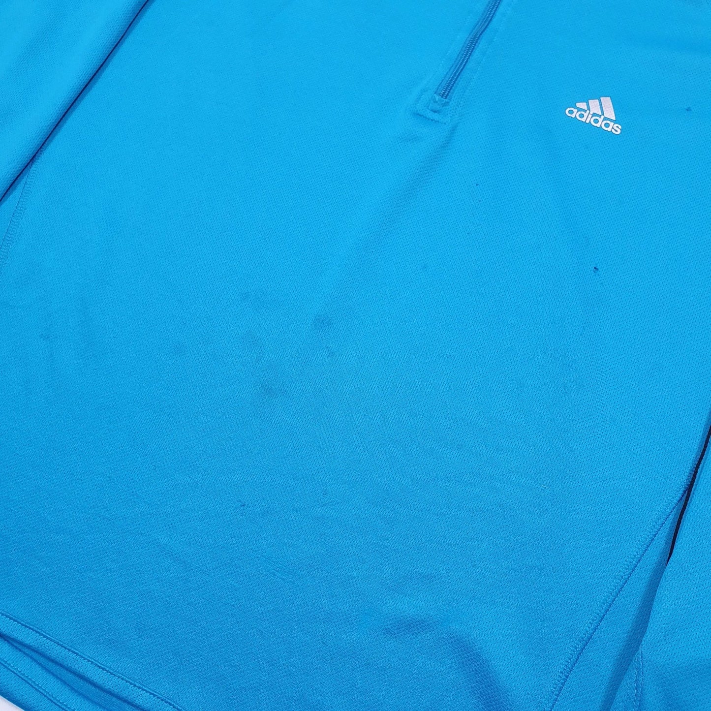 Adidas Activewear Quarter Zip L - Bundl Clothing-Adidas Activewear Quarter Zip L - Bundl Clothing-Adidas Activewear Quarter Zip L Blue