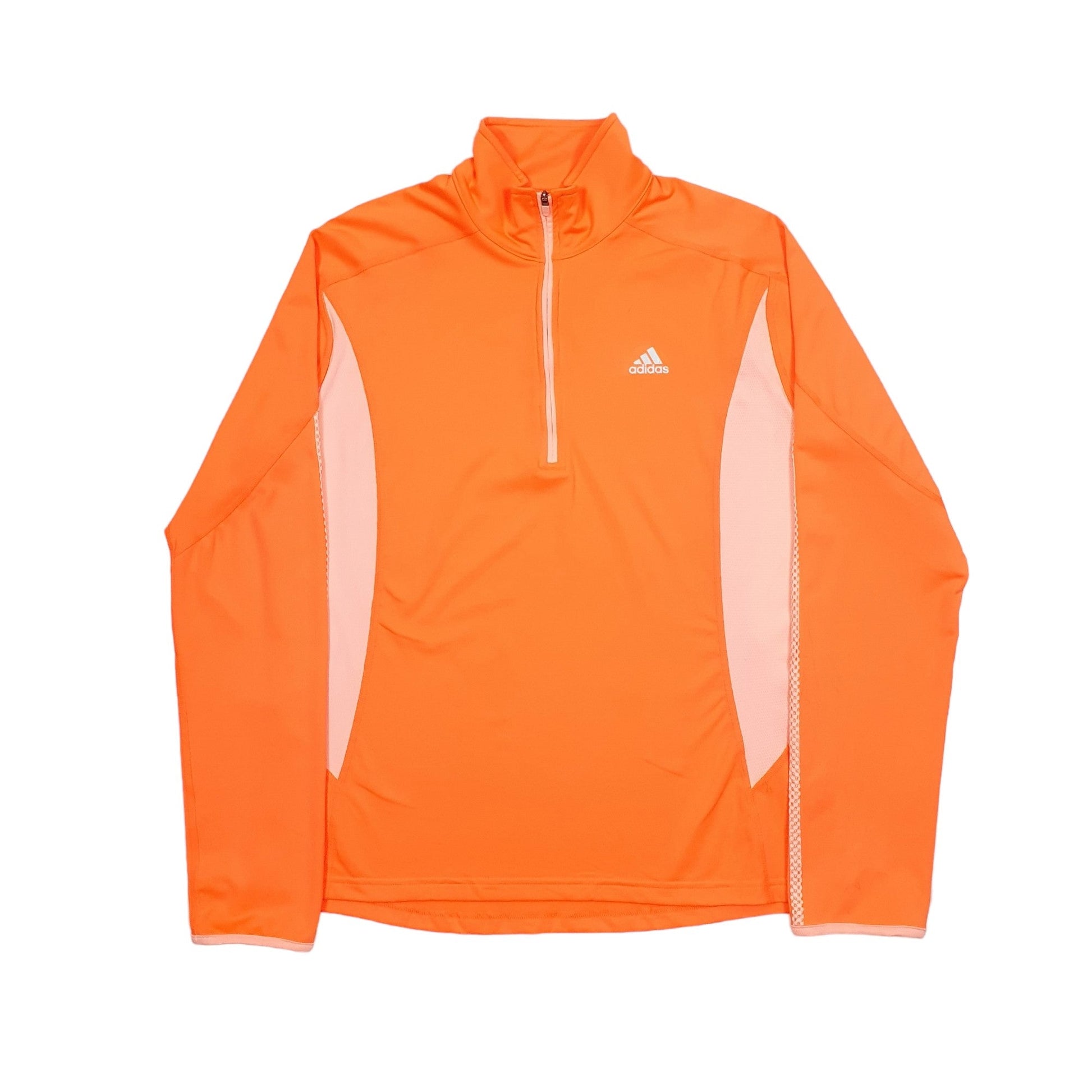 Adidas Activewear Quarter Zip M - Bundl Clothing-Adidas Activewear Quarter Zip M Orange