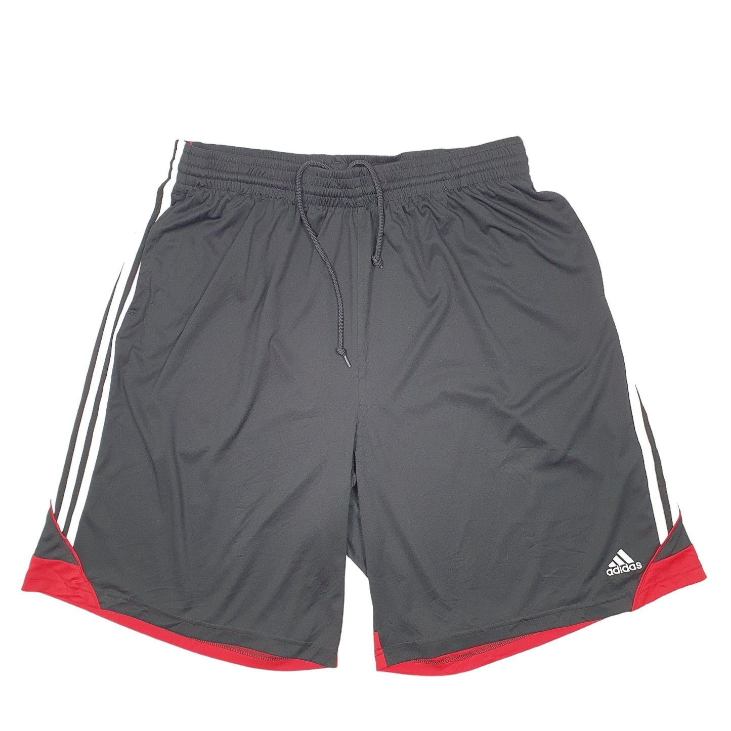 Adidas Basketball Active Workout Climalite Black Sport Shorts W36 - Bundl Clothing-Adidas Basketball Active Workout Climalite Black Sport Shorts W36 Black