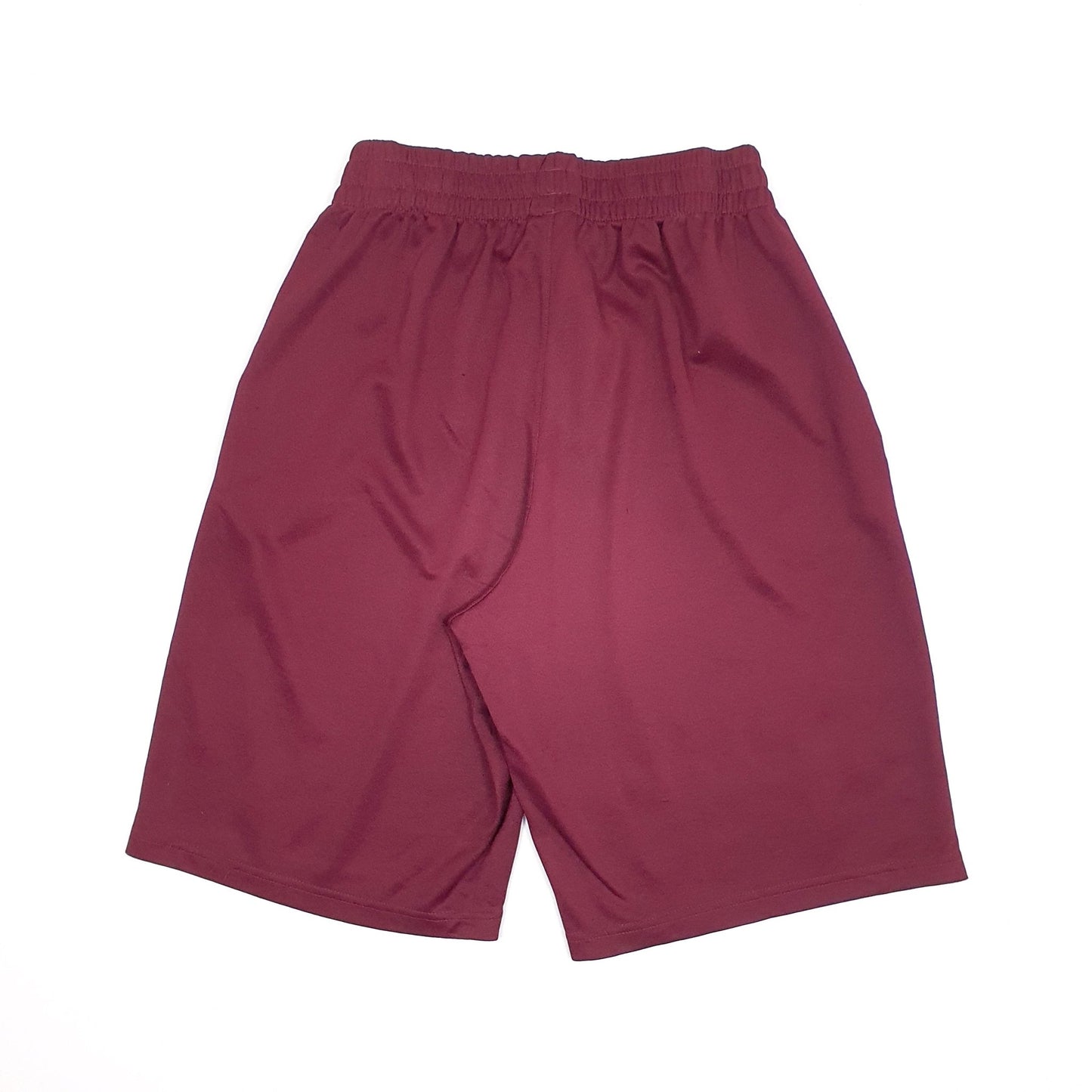 Adidas Basketball Burgundy Sport Shorts W28 - Bundl Clothing-Adidas Basketball Burgundy Sport Shorts W28 Burgundy