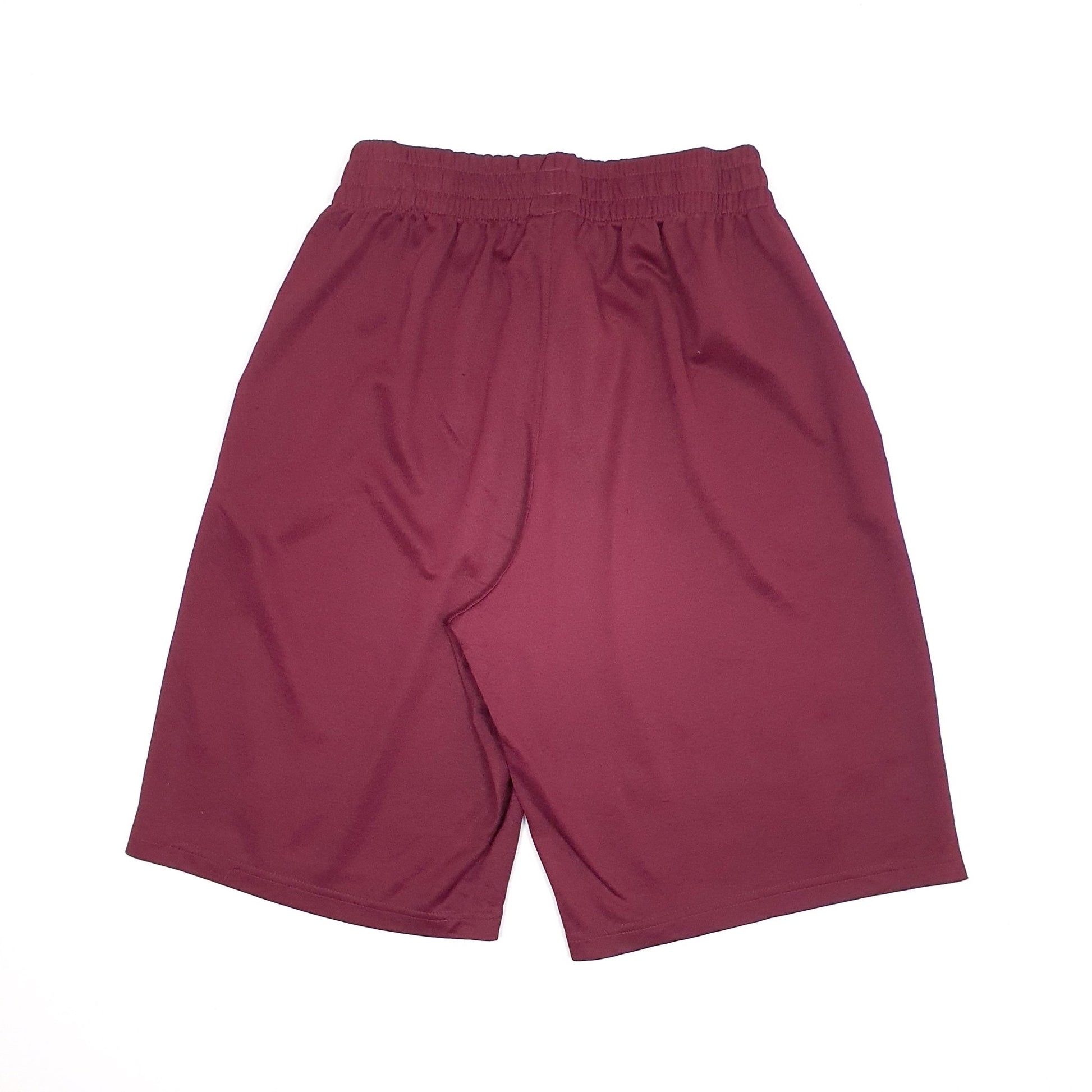 Adidas Basketball Burgundy Sport Shorts W28 - Bundl Clothing-Adidas Basketball Burgundy Sport Shorts W28 Burgundy