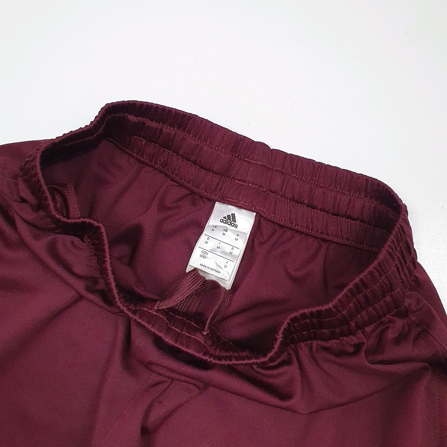 Adidas Basketball Burgundy Sport Shorts W28 - Bundl Clothing-Adidas Basketball Burgundy Sport Shorts W28 Burgundy