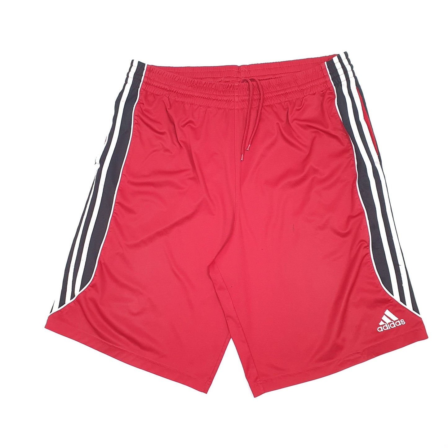 Adidas Basketball Red Sport Shorts W38 - Bundl Clothing-Adidas Basketball Red Sport Shorts W38 Red