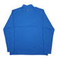 Adidas Cambria Climalite Quarter Zip Polyester Jumper XL - Bundl Clothing-Mens Blue Adidas Cambria Climalite Quarter Zip Jumper