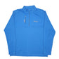 Adidas Cambria Climalite Quarter Zip Polyester Jumper XL - Bundl Clothing-Mens Blue Adidas Cambria Climalite Quarter Zip Jumper