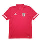 Adidas Classics Eagles Short Sleeve Polyester Polo Shirt - Bundl Clothing-Adidas Classics Eagles Short Sleeve Polyester Polo Shirt Red