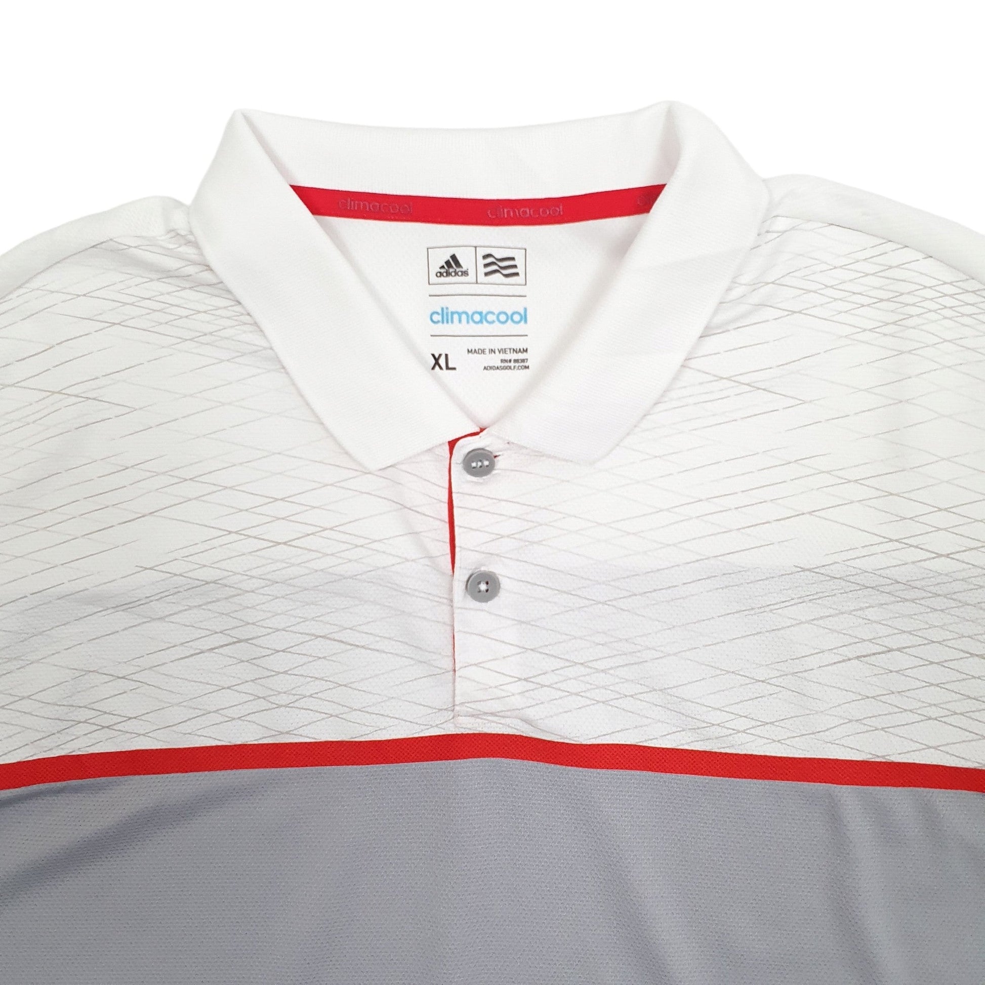 Adidas Climacool Short Sleeve Polo Shirt - Bundl Clothing-Adidas Climacool Short Sleeve Polo Shirt Grey