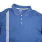 Adidas Climacool Short Sleeve Polyester Polo Shirt - Bundl Clothing-Adidas Climacool Short Sleeve Polyester Polo Shirt Blue