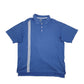 Adidas Climacool Short Sleeve Polyester Polo Shirt - Bundl Clothing-Adidas Climacool Short Sleeve Polyester Polo Shirt Blue
