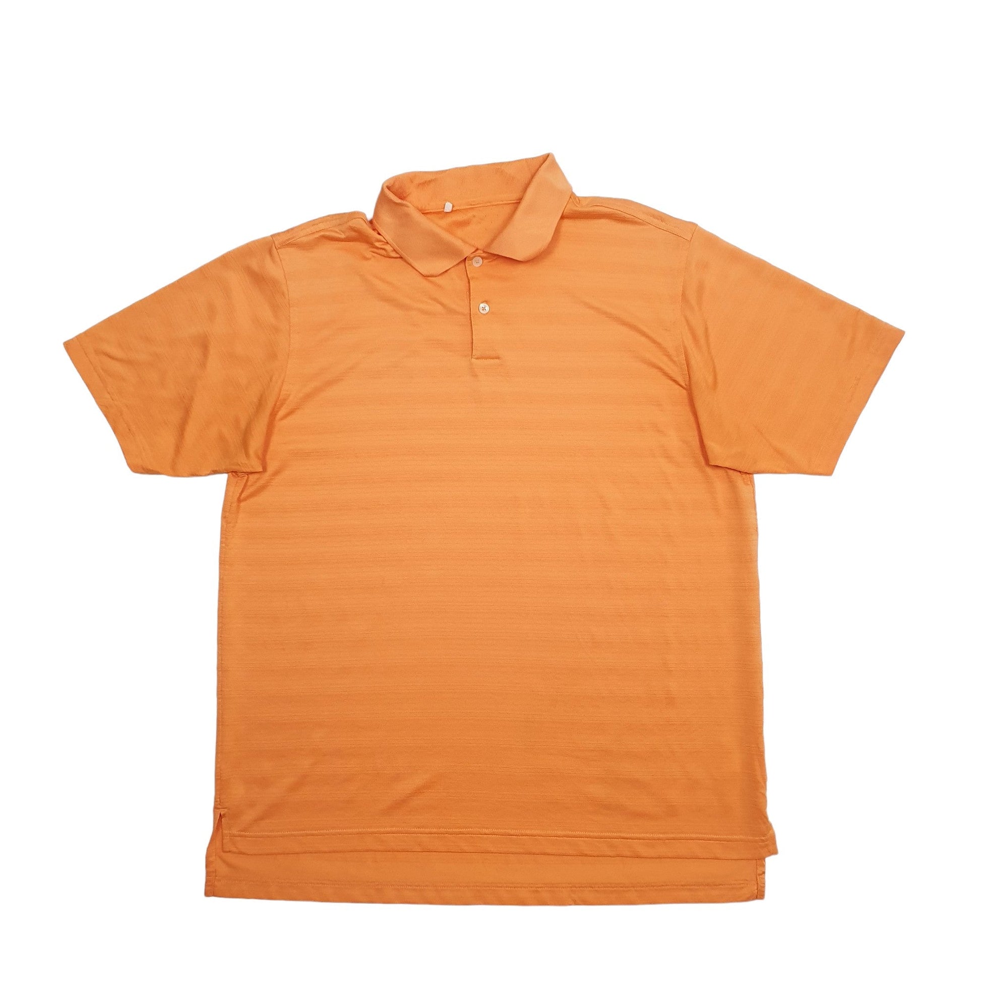 Adidas Climacool Short Sleeve Polyester Polo Shirt - Bundl Clothing-Adidas Climacool Short Sleeve Polyester Polo Shirt Orange