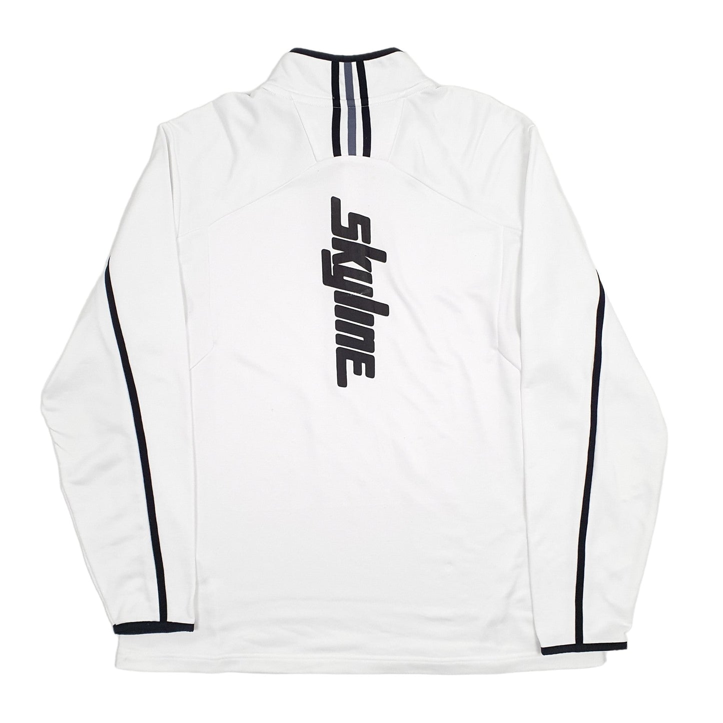 Adidas Climalite Active Quarter Zip L - Bundl Clothing-Adidas Climalite Active Quarter Zip L White