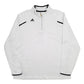 Adidas Climalite Active Quarter Zip L - Bundl Clothing-Adidas Climalite Active Quarter Zip L White